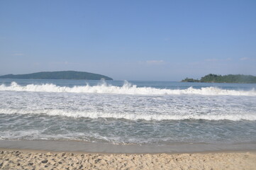 wave on the beach