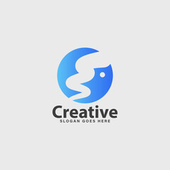abstract company business logo simple design