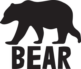 Bear Svg, Bear Svg Design, background, Banner, Black, Business, Concept, Drawing, Estate, Hand, Health, Home, Investment, Isolated ,Label,
 Lettering, Message, Positive, Poster, Productive, Quote, Sta