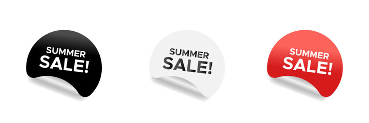 Summer Sale vector sign