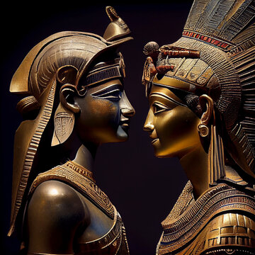 Golden_Egyptian_people_ancient_art