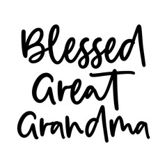 Blessed Great Grandma