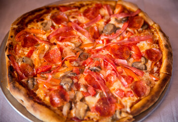 Supreme Pizza from Scratch