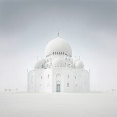 Illustration minimalist mosque