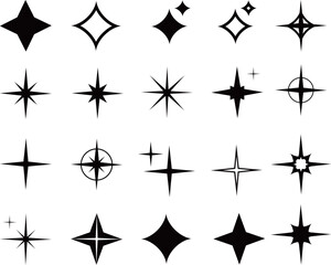 光　素材　白黒