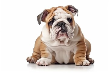 Obraz premium english bulldog puppy