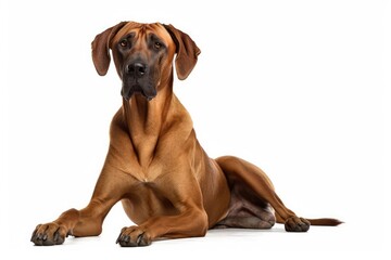 Obraz premium Rhodesian Ridgeback a large, muscular dog breed