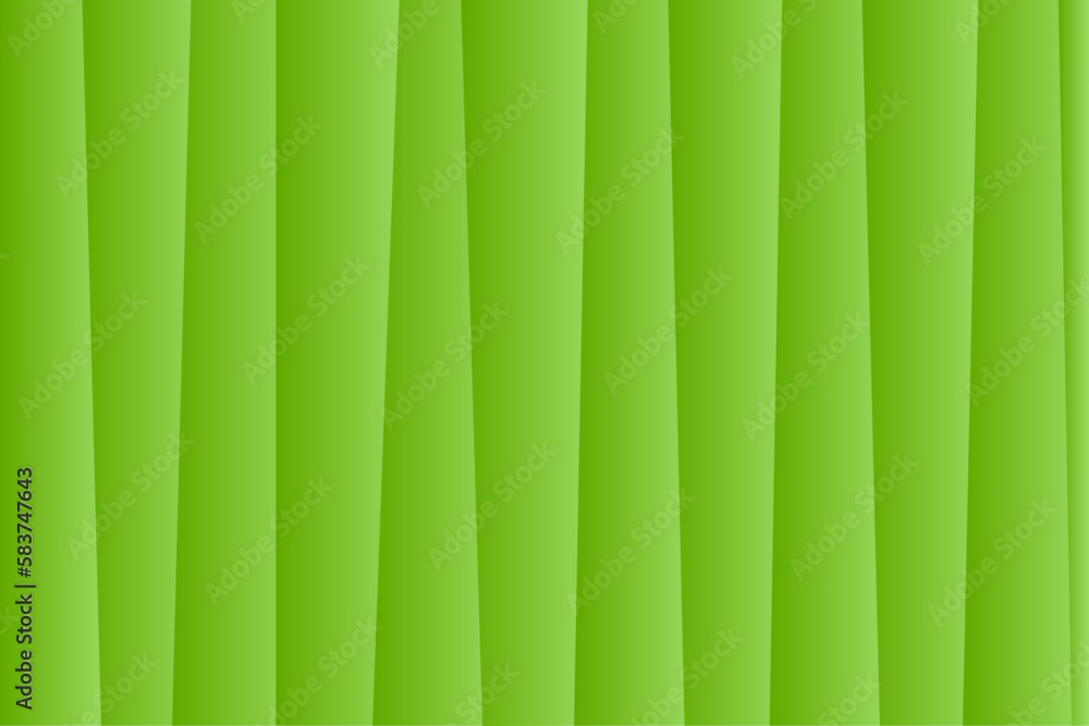 Poster abstract background of stripes.vector illustration green vertical stripe line. banana leaf texture b