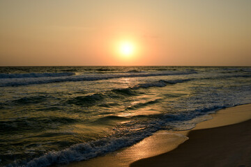 Sunset at Panama City Beach, Florida