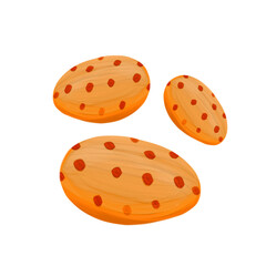 Cute cookies breakfast stationary sticker oil painting