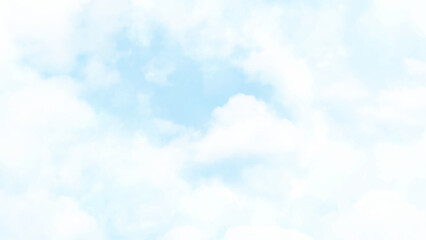 Blue sky with white clouds. Blue sky with white clouds for background.
