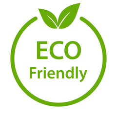 Eco friendly icon vector for graphic design, logo, website, social media, mobile app, UI illustration