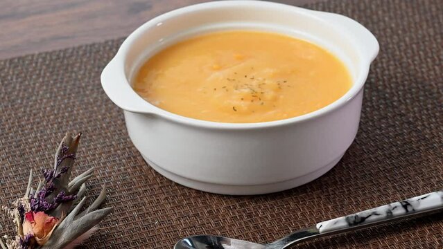 creamy corn potage
