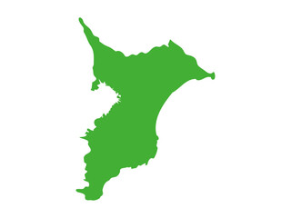 千葉県の形
