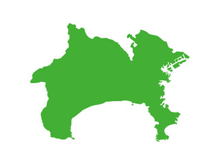 神奈川県の形