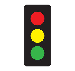 Traffic light design. Traffic light vector design.