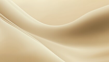 Minimalistic flowing beige background, generative ai composite.