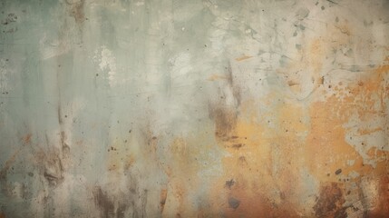 Vintage rustic abstract background featuring muted colors and a distressed texture, generative ai composite.