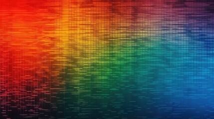 Grunge gradient abstract background with colourful hues and glitch like texture, generative ai composite.