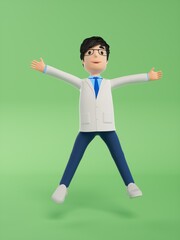 doctor 3d cartoon