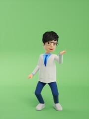 doctor 3d cartoon