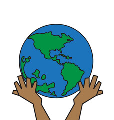 Happy Earth Day, Make everyday earth day, World Environment Day concept.