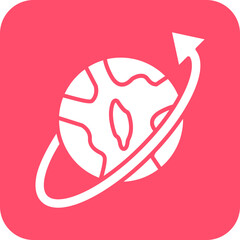 Vector Design Worldwide Icon Style