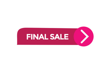 final sale vectors.sign label bubble speech final sale
