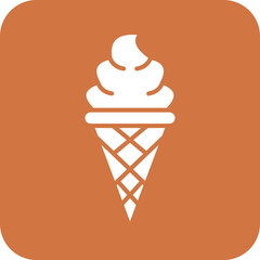 Vector Design Ice Cream Icon Style