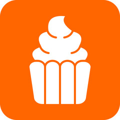 Vector Design Cupcake Icon Style