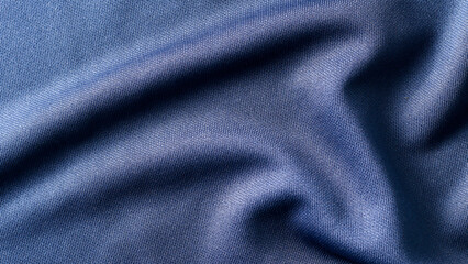 Plakat blue fabric cloth background texture