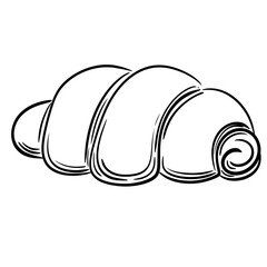 Croissant Bakery Outline