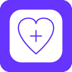 Vector Design Medical App Icon Style