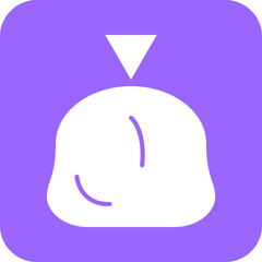 Vector Design Garbage Bag Icon Style