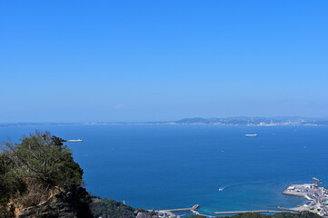 鋸山　日本寺　地獄のぞき