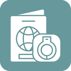 Vector Design Deported Icon Style