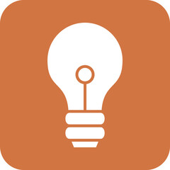 Vector Design Lightbulb Icon Style