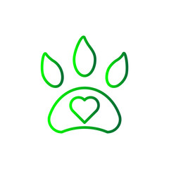 animal tracks icon