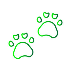 animal tracks icon