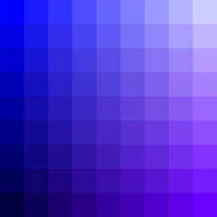 Blue shades mosaic color palette. abstract blue background with square tiles.