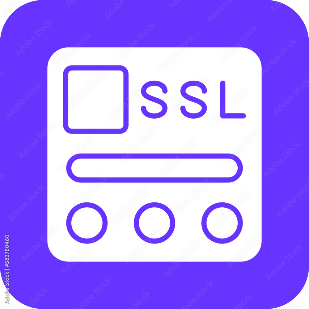 Poster vector design ssl file icon style