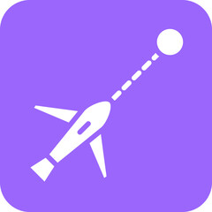 Vector Design Flight Directions Icon Style