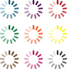 Download sign. Load icon. Load system. Data load. Loading bar. Froze computer. Load icon. Vector stock illustration.