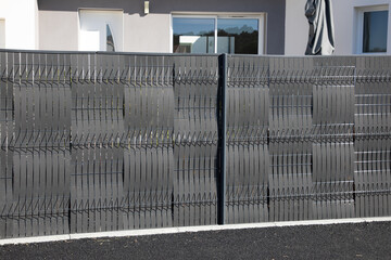 street steel plastic gray modern barrier grey house protect access