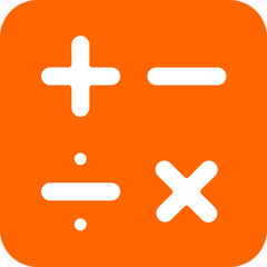 Vector Design Mathematics Icon Style
