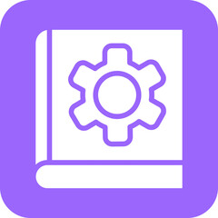 Vector Design Management Learning Icon Style