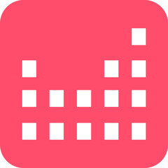 Vector Design Periodic Table Icon Style