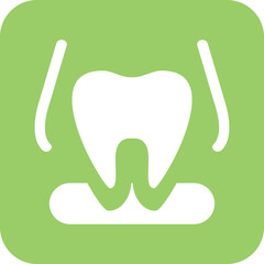 Vector Design Tooth Extraction Icon Style