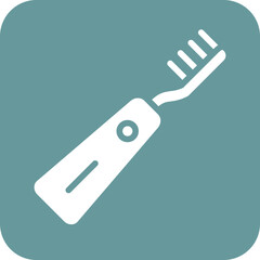 Vector Design Electric Toothbrush Icon Style