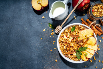 Apple pie breakfast granola